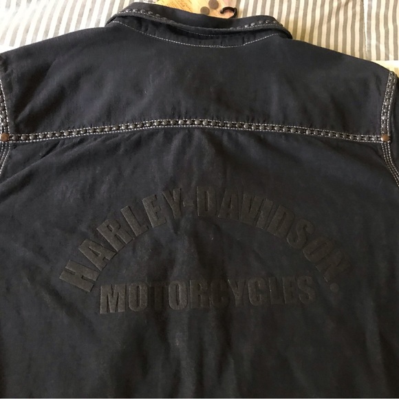 Long Sleeve Button Down Harley Women’s shirt - Picture 2 of 7